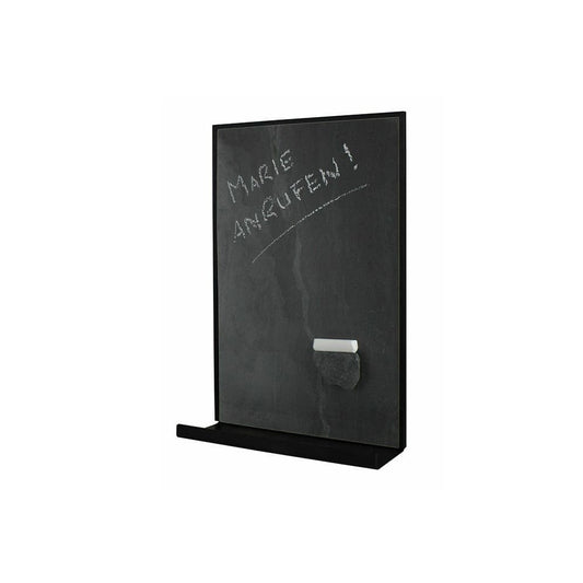Schiefertafel Magnetisch mit Ablage "Anthrazit", 20x30cm