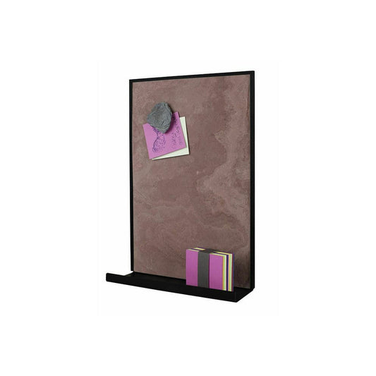 Schiefertafel Magnetisch mit Ablage "Pink Earthcore", 20x30cm