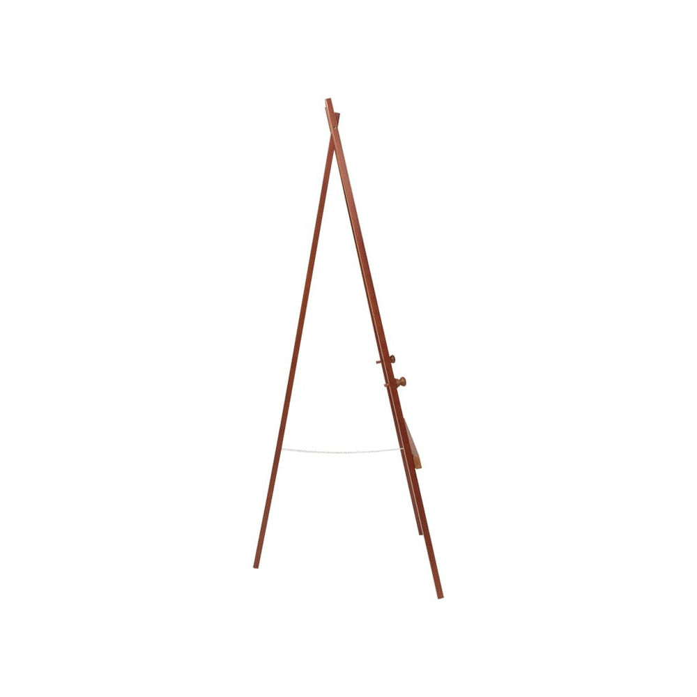 Securit® Kiefernholz Staffelei, 165cm, Mahagoni, Outdoor