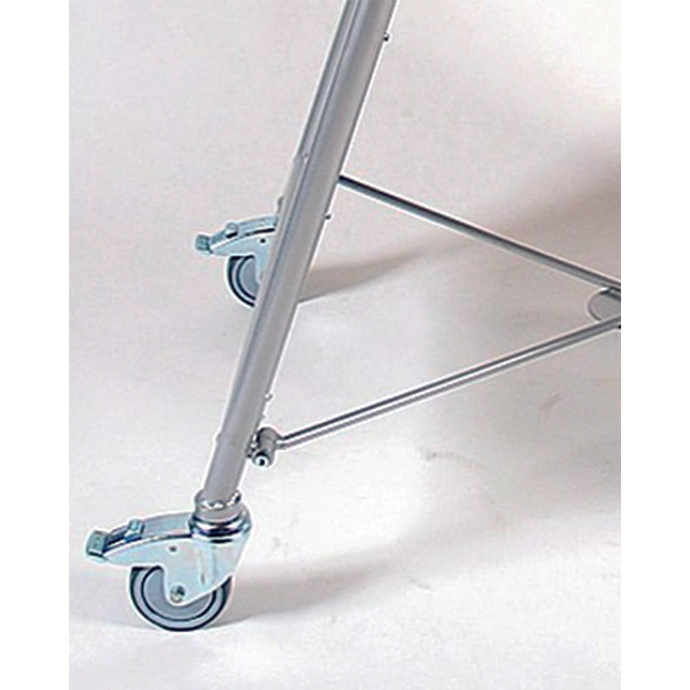 Kundenstopper Stahlrohr Deluxe, mit Topschild Ellipse, DIN A1, Outdoor