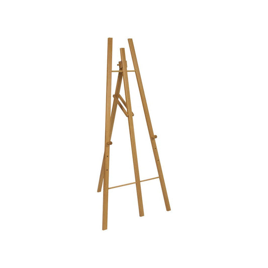 Securit® Kiefernholz Staffelei, 165cm, Teak, Outdoor