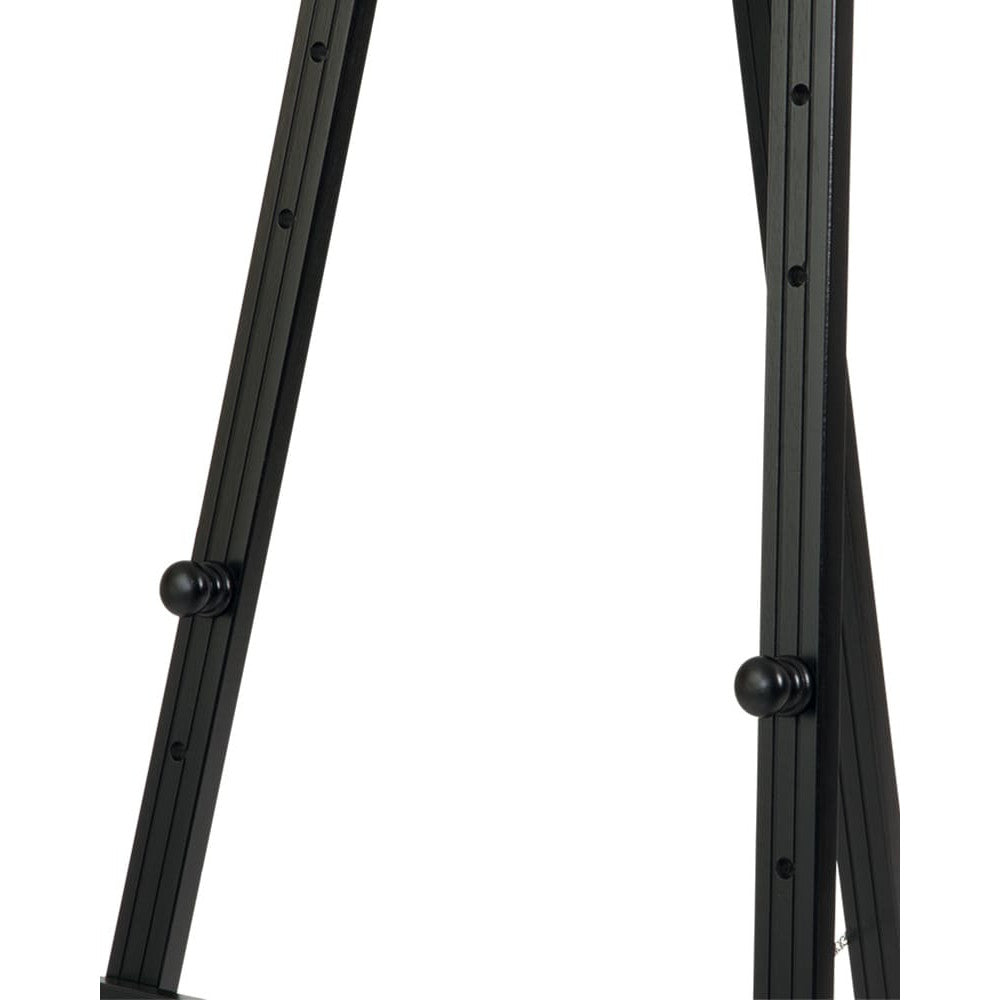 Securit® Kiefernholz Staffelei, 165cm, Schwarz, Outdoor