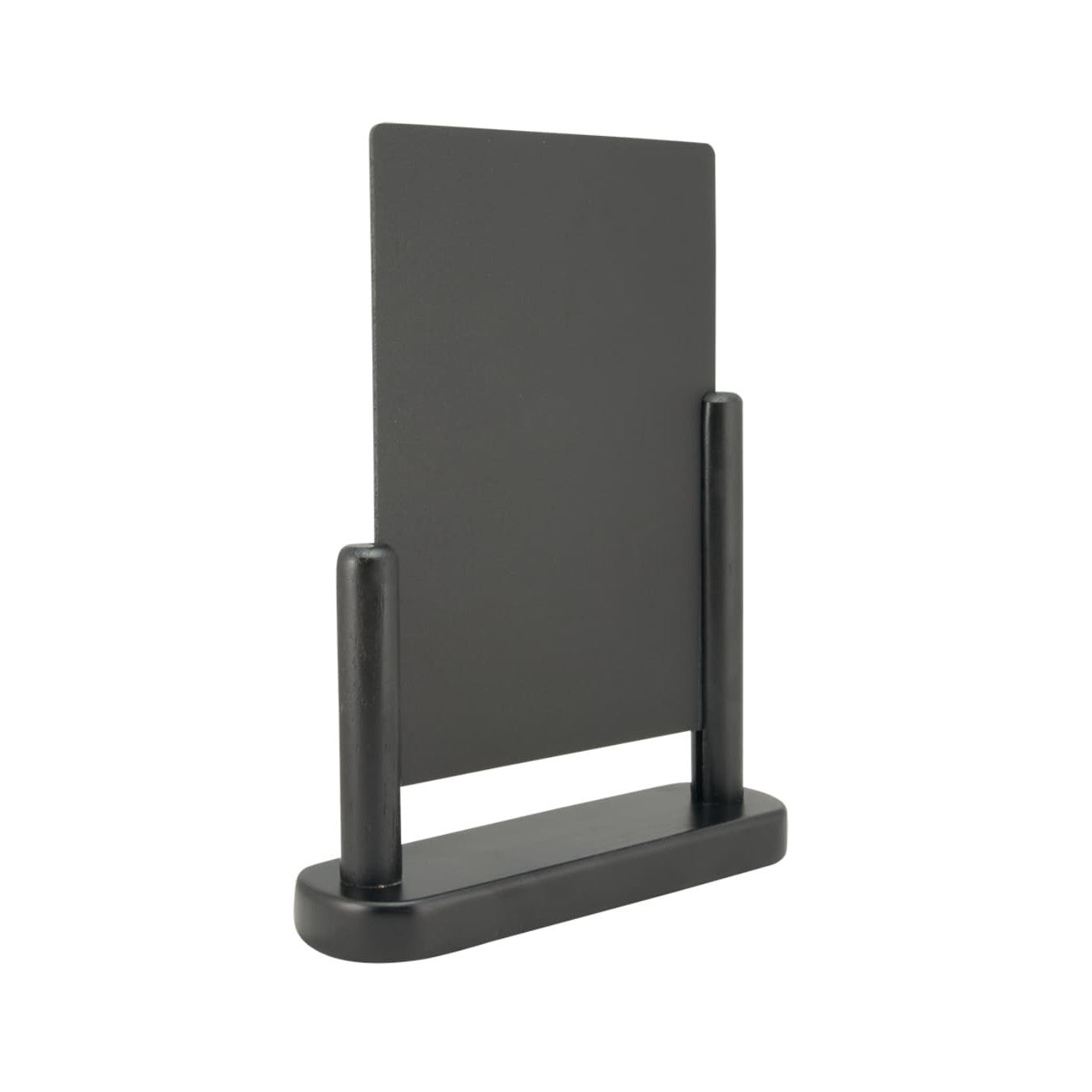 Securit® Tischkreidetafel, Holzsockel Schwarz