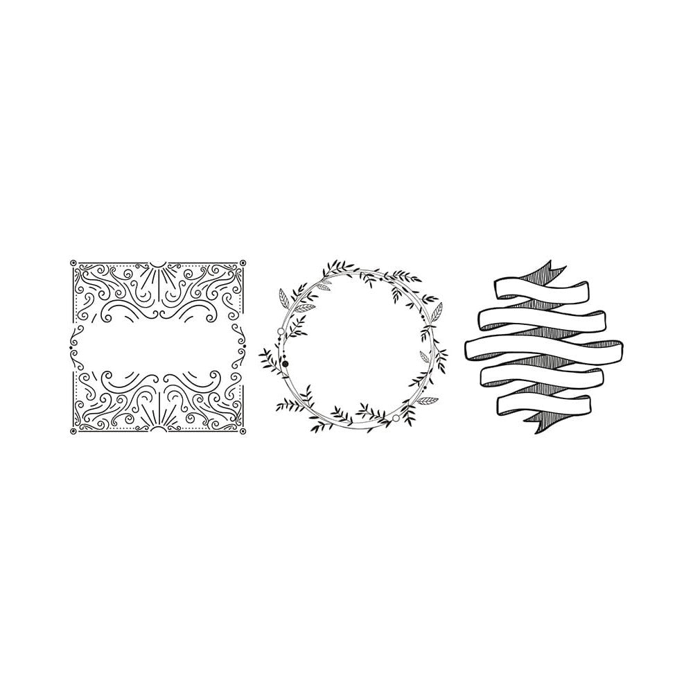 Securit® Fensterschablonen Signs, 3er Set, Format: A2, inkl. 1 Securit® Kreidestift