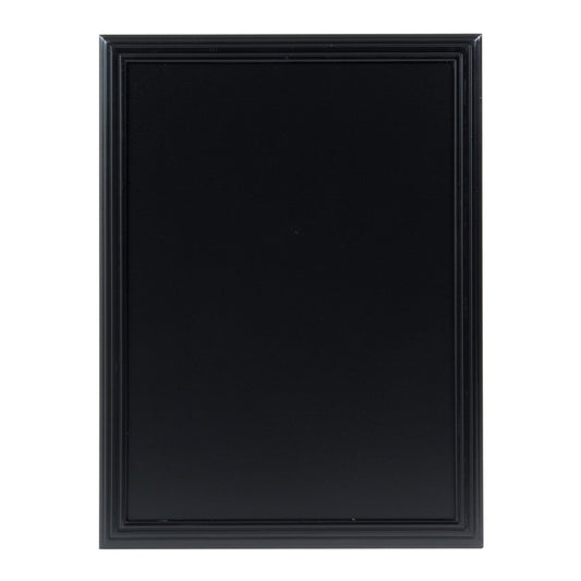 Securit® Wandkreidetafel, Holzrahmen Schwarz, 60x80cm, Outdoor