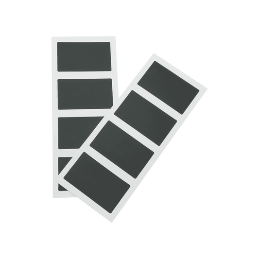 Securit® Kreidetafelfolie, Sticker Rechteckig, 8x5cm, Selbstklebend, 8er-Set