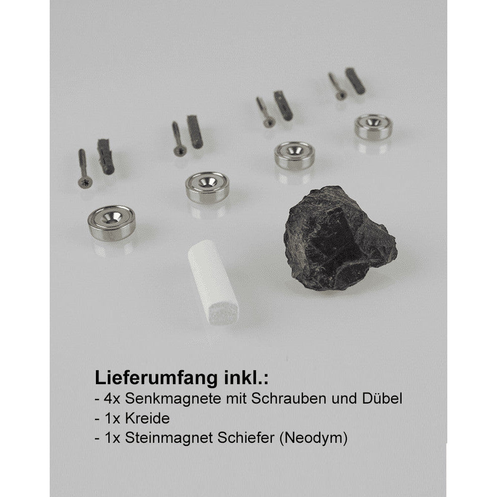 Schiefertafel Magnetisch nach Mass - Green Inferno