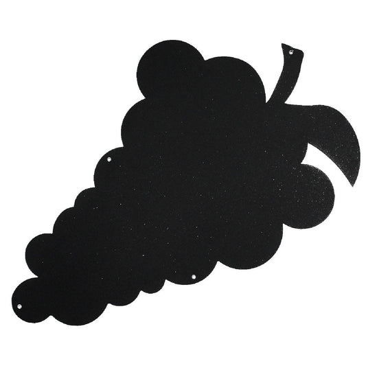 KalaMitica® Magnetische Kreidetafel "Traube", 56x37cm, Schwarz/Anthrazit