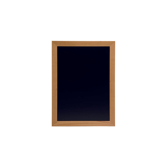 Securit® Kreidetafel mit Holzrahmen, Hellbraun, 60x80cm, Outdoor