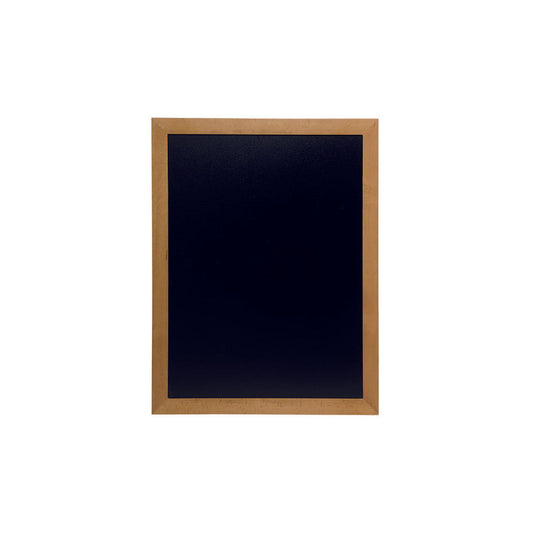 Securit® Kreidetafel mit Holzrahmen, Hellbraun, 70x90cm, Outdoor