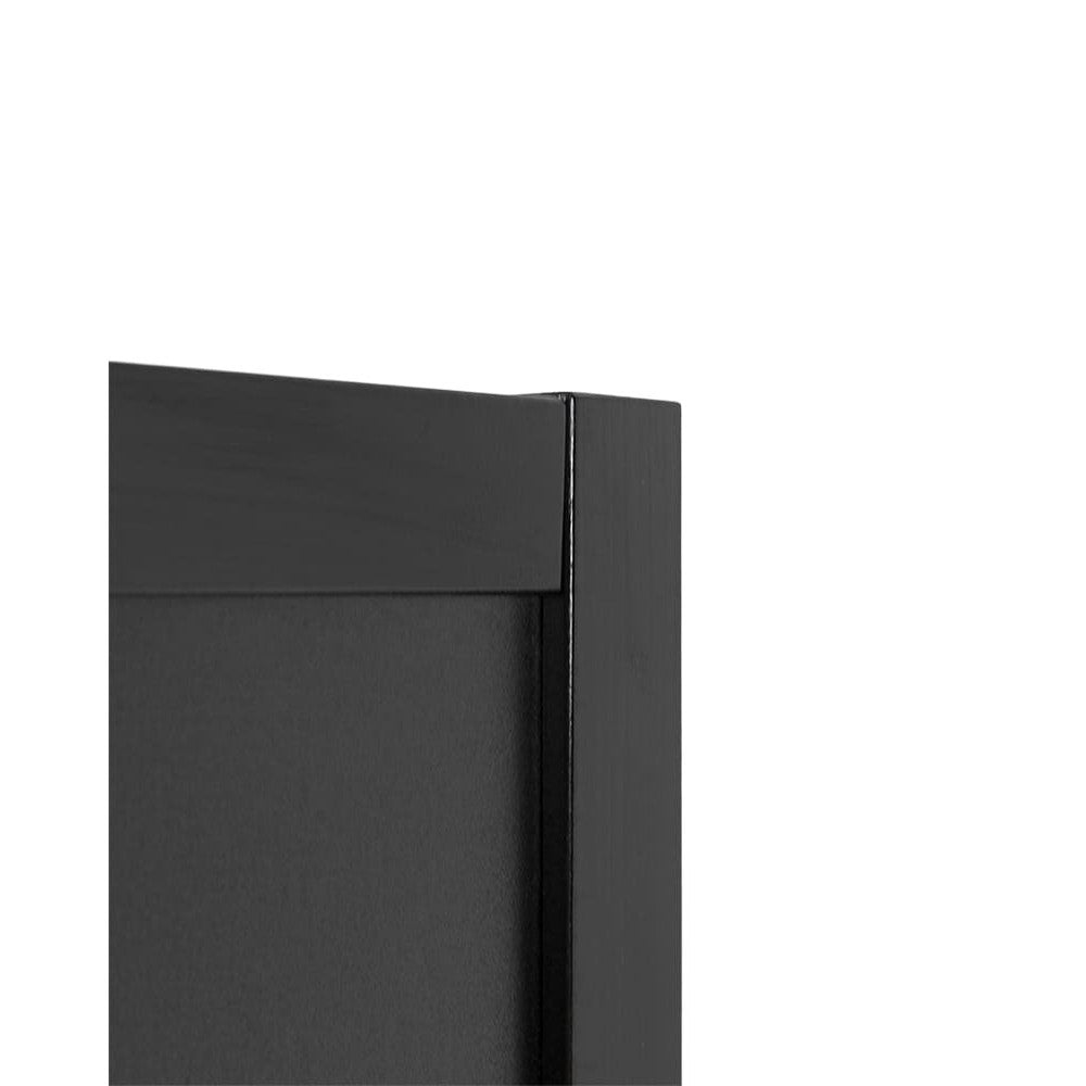 Securit® Holz Kundenstopper T-Fuss, 75x56cm, Schwarz, Outdoor