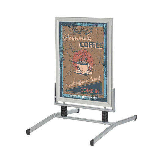 Kundenstopper Windfest "Schwingmeister", Outdoor