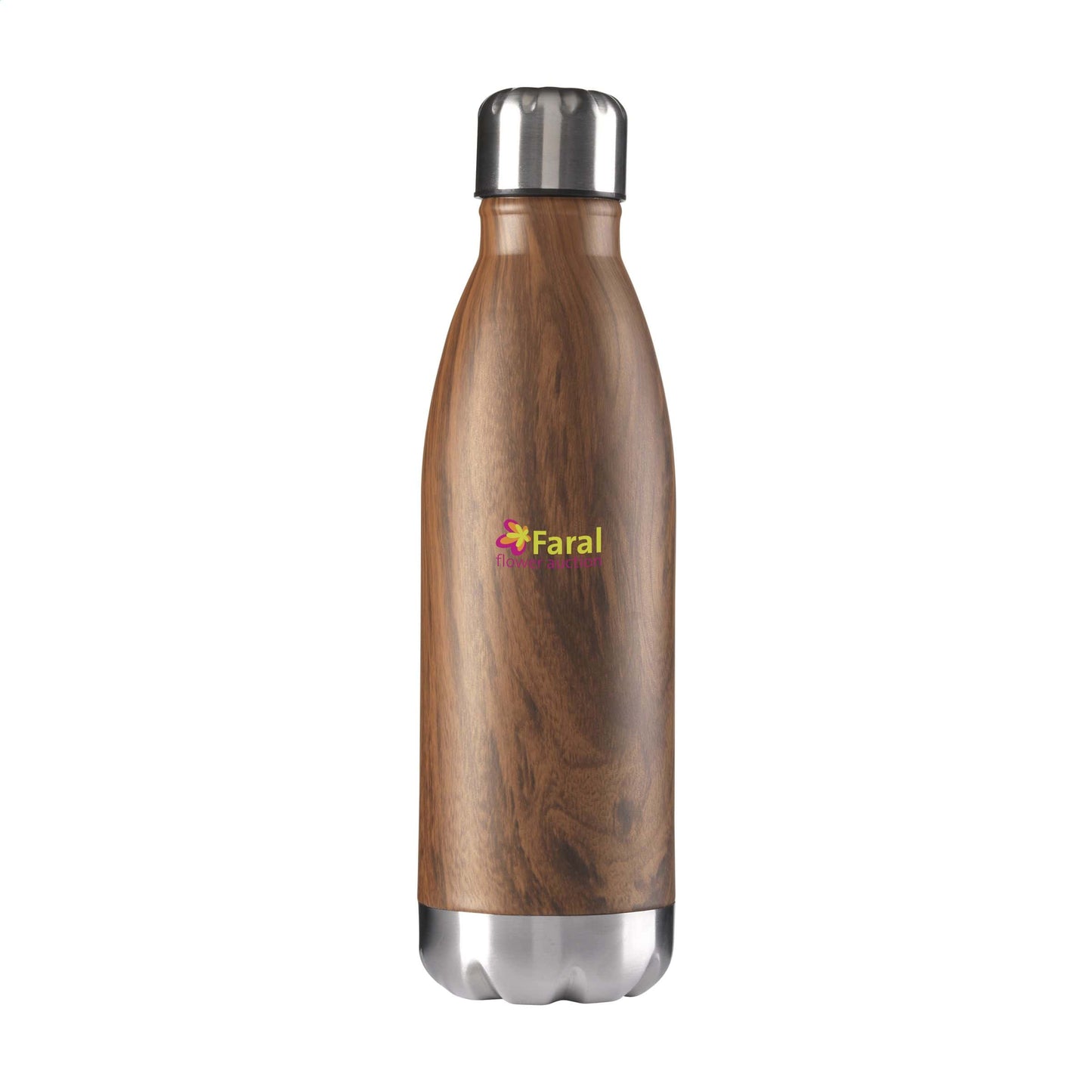 Topflask Wood 500 ml Trinkflasche - WERBE-WELT.SHOP