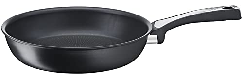 Tefal G25908 Unlimited On Bratpfanne | 32 cm | mit kratzfester Titanium Antihaft-Beschichtung | Thermo-Signal | PFOA-frei | geeignet für alle Herdarten, auch für Induktionsherde | schwarz