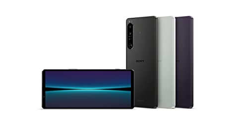 Sony Xperia 1 IV (5G Smartphone, 6,5 Zoll, 4K HDR 120 Hz OLED-Display, Dreifach-Kamera mit optischem Zoom (ZEISS T*), 3,5-mm-Audio, Dual SIM) 24+6 Monate Garantie [Amazon Exklusiv] weiß