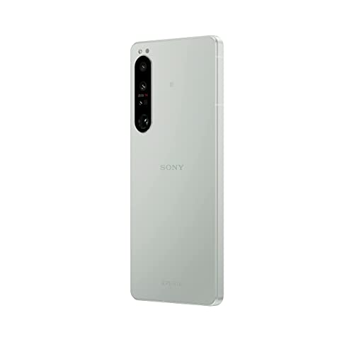 Sony Xperia 1 IV (5G Smartphone, 6,5 Zoll, 4K HDR 120 Hz OLED-Display, Dreifach-Kamera mit optischem Zoom (ZEISS T*), 3,5-mm-Audio, Dual SIM) 24+6 Monate Garantie [Amazon Exklusiv] weiß