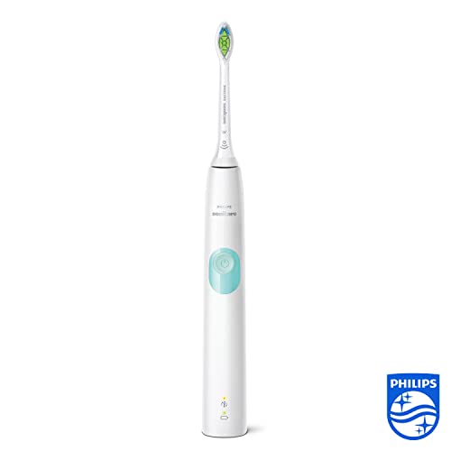 Philips Sonicare ProtectiveClean 4300 Elektrische Schallzahnbürste, weiß (Modell HX6807/51)