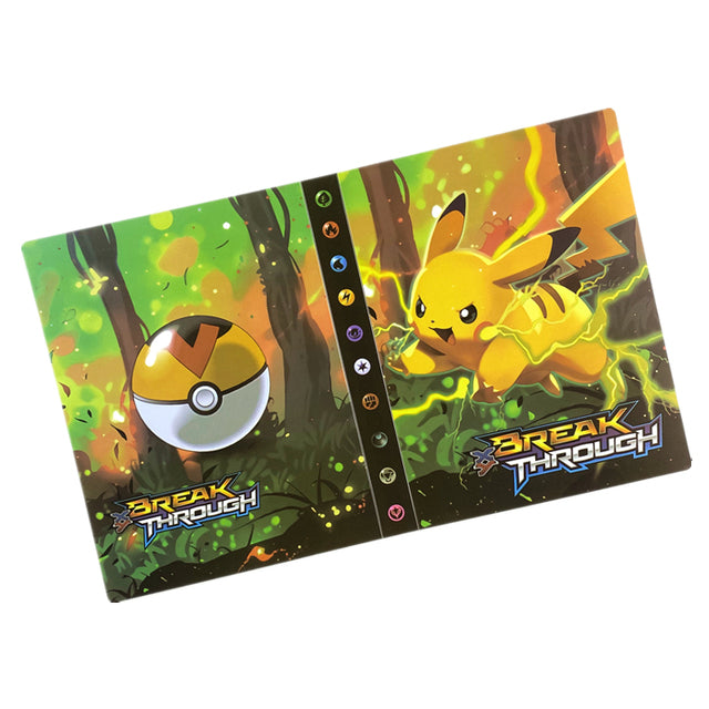 240 Karten Pokemon Album, Buchsammlung Halter Tasche, Anime, Spielzeug Geschenk für Kinder