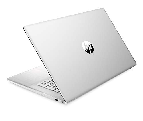 HP Laptop | 17,3 Zoll (43,9 cm) FHD IPS Display | AMD Ryzen 3 7320U | 8 GB RAM | 256 GB SSD | AMD Radeon-Grafik | Windows 11 Home | QWERTZ Tastatur | Silber | mit HP Fast Charge