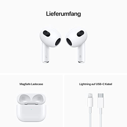 Apple AirPods (3. Generation) mit MagSafe Ladecase (2022)