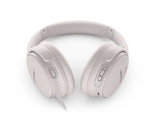 Bose QuietComfort 45 kabellose Noise-Cancelling-Bluetooth-Kopfhörer, Mikro, Weiß, Einheitsgröße