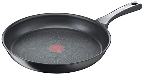 Tefal G25908 Unlimited On Bratpfanne | 32 cm | mit kratzfester Titanium Antihaft-Beschichtung | Thermo-Signal | PFOA-frei | geeignet für alle Herdarten, auch für Induktionsherde | schwarz