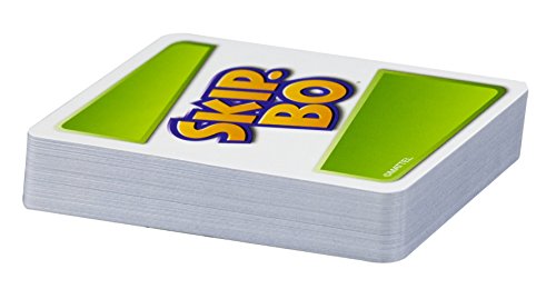 Mattel Games 52370 - Skip-Bo Kartenspiel und Familienspiel geeignet für 2 - 6 Spieler, Spiel ab 7 Jahren