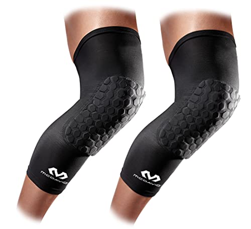 McDavid - 6446R - Kompressionsmanschette für das Knie - Hexpad - Unisex Erwachsene – Knieschoner-Manschette - Verhindert Stoßverletzungen - Sehr elastisch - Basketball-Kniehülse