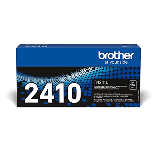 Brother TN2410 TN-2410 Tonerkartusche (für Brother HL-L2310D, HL-L2350DW, HL-L2370DN, HL-L2375DW, DCP-L2510D, DCP-L2530DW, DCP-L2550DN, MFC-L2710DN, MFC-L2710DW, MFC-L2730DW, MFC-L2750DW) schwarz