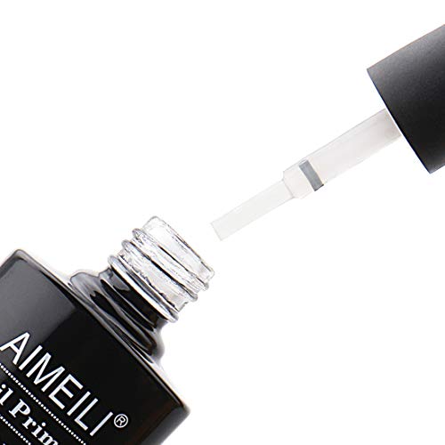 AIMEILI Nail Primer Gel Nail Prep Bond Primer für Gelnägel UV LED Gel Nagellack Acrylpulver Acryl Nägel 10ml
