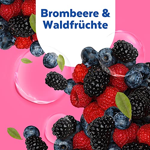 Sagrotan No-Touch Nachfüller Brombeere und Waldfrüchte – Für den automatischen Seifenspender – 5 x 250 ml Handseife