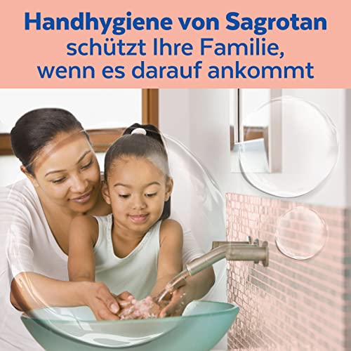 Sagrotan No-Touch Nachfüller Brombeere und Waldfrüchte – Für den automatischen Seifenspender – 5 x 250 ml Handseife