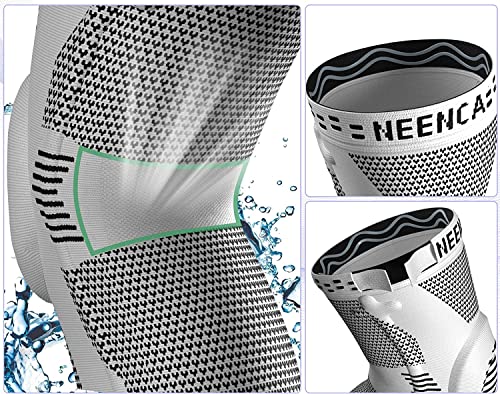 NEENCA kniebandage, Komprimierte Kniebandagen für Männer Frauen mit Patella Gel Pads & Seitenstabilisatoren Kniestütze,Medizinischer Knieschützer für Laufen, Meniskusriss,ACL,Arthritis