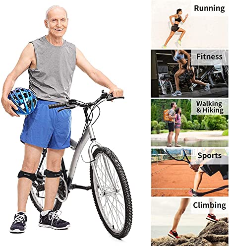 kniebandage fahrrad fahren CAMBIVO 2 x Patella Kniebandage, Patellasehnenbandage, Verstellbare Ba – WERBE-WELT.SHOP