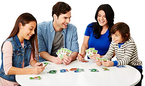 Mattel Games 52370 - Skip-Bo Kartenspiel und Familienspiel geeignet für 2 - 6 Spieler, Spiel ab 7 Jahren