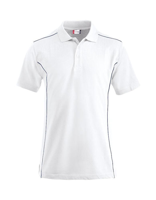 Clique Herren Polo-Shrit mit Kontrast Streifen 'New Conway' - WERBE-WELT.SHOP