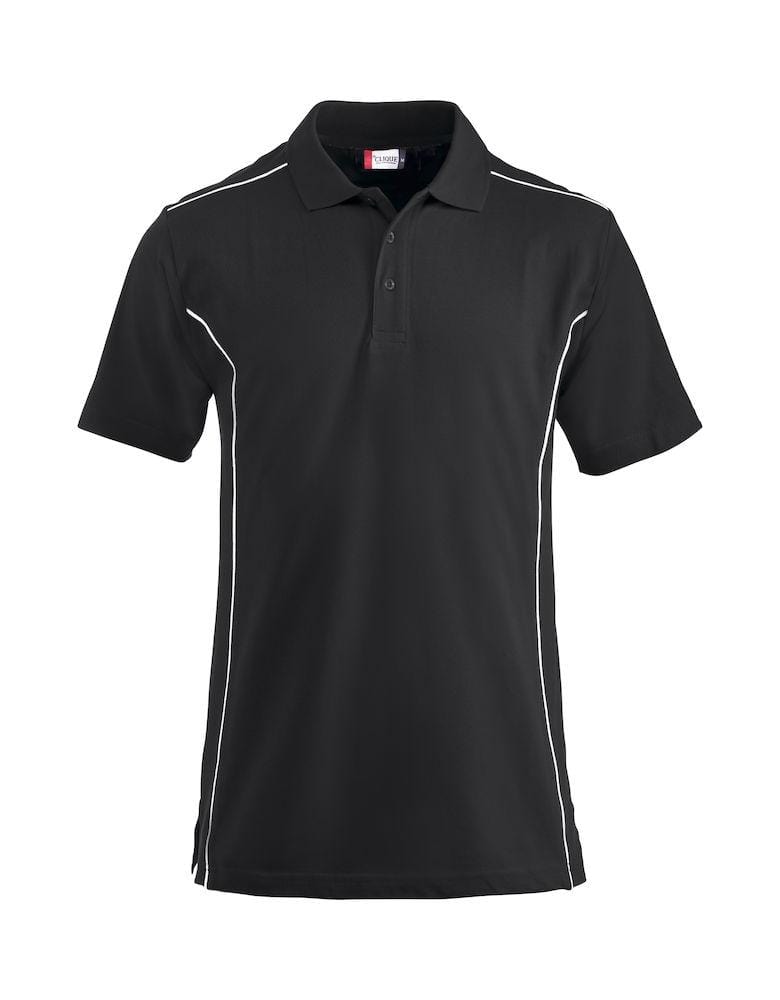 Clique Herren Polo-Shrit mit Kontrast Streifen 'New Conway' - WERBE-WELT.SHOP