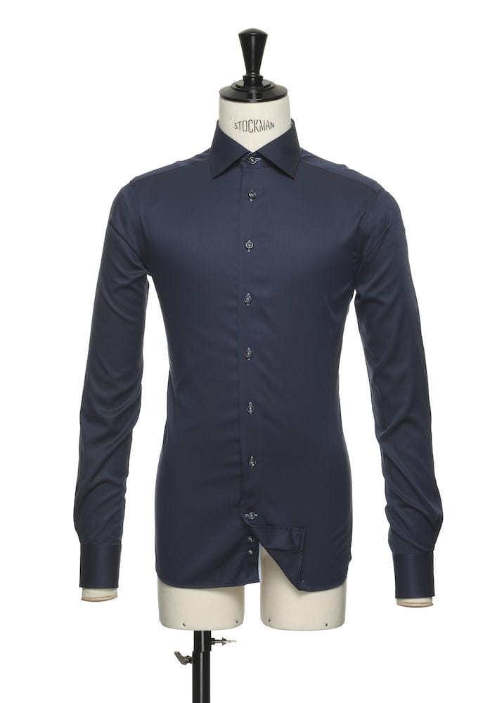 J. Harvest & Frost Herren Button Up Hemd Langarm Regular Fit mit Details in Kontrastfarben - WERBE-WELT.SHOP