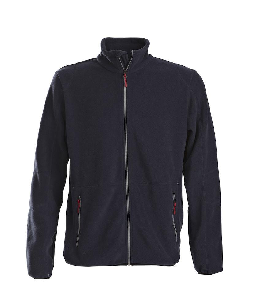 Fleece-Jacke mit zweifarbigen Reißverschlüssen - WERBE-WELT.SHOP