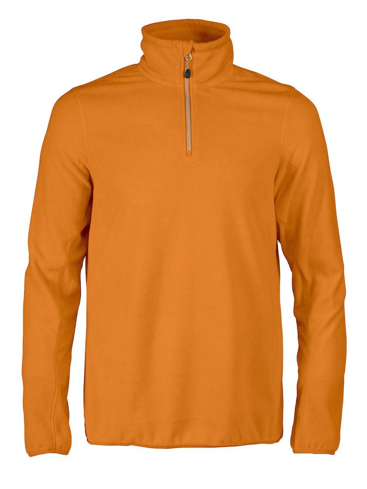 Railwalk- Herren Sweatshirt mit kurzem Reißverschluss aus Microfleece speziell für sportliche Aktivitäten - WERBE-WELT.SHOP