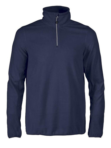 Railwalk- Herren Sweatshirt mit kurzem Reißverschluss aus Microfleece speziell für sportliche Aktivitäten - WERBE-WELT.SHOP