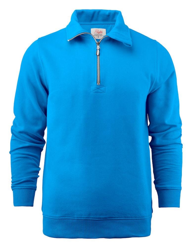 Rounders RSX-Unisex Sweatshirt mit Kragen und kurzem Reissverschluss - WERBE-WELT.SHOP