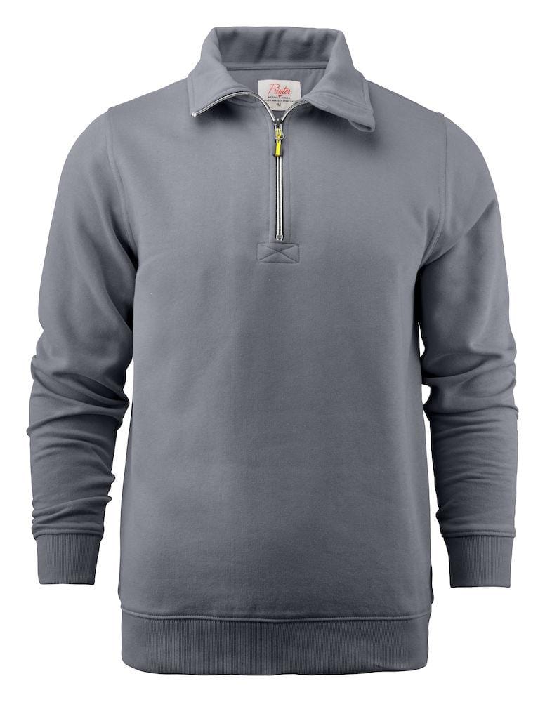 Rounders RSX-Unisex Sweatshirt mit Kragen und kurzem Reissverschluss - WERBE-WELT.SHOP