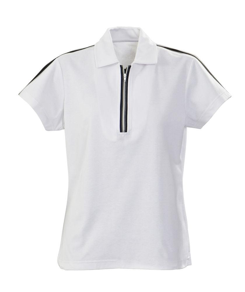 Hurdles-Damen-Funktions-Poloshirt mit Reißverschluss - WERBE-WELT.SHOP