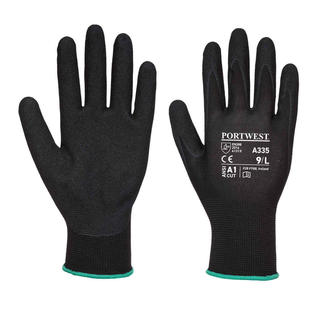 Dermi-Grip NPR15 Nitrilschaum-Handschuh Getaucht