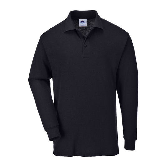 Genoa Langarm Polo-Shirt