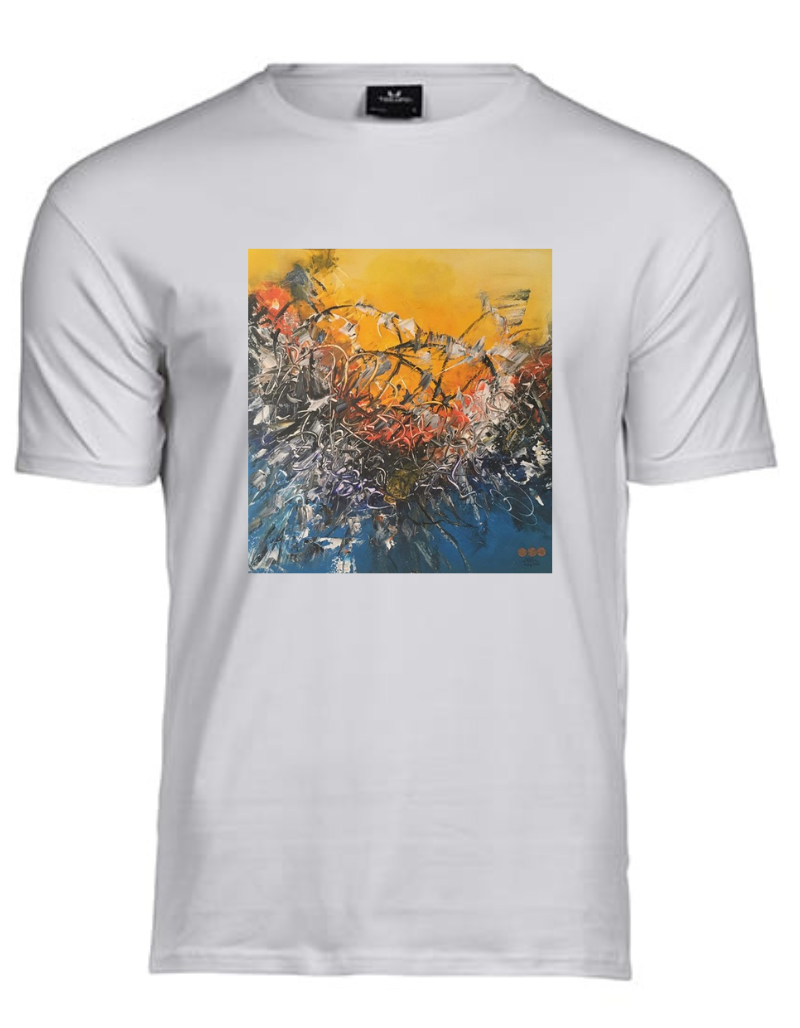 Blumen Symphonie - Herren-T-Shirt bedrucken - Stretch Tee