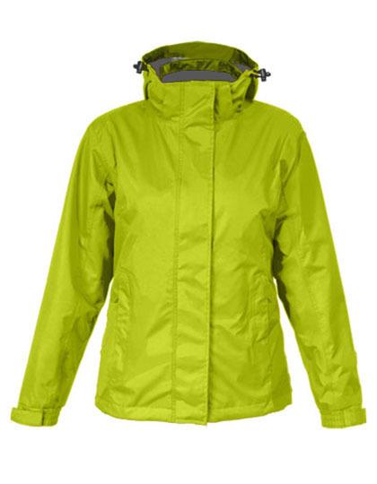 Damen Regenjacke Lime Green M - WERBE-WELT.SHOP