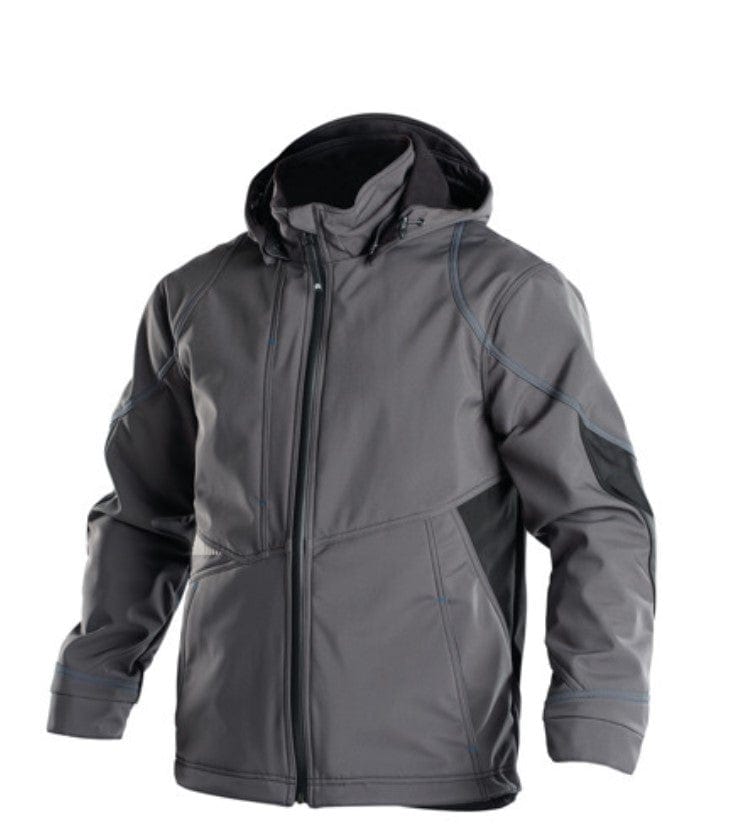 Dassy Herren Softshell Arbeitsjacke mit Kapuze, wasserdicht - Gravity - WERBE-WELT.SHOP
