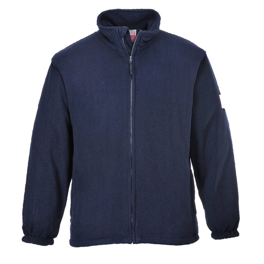Flammhemmende, antistatische Fleecejacke